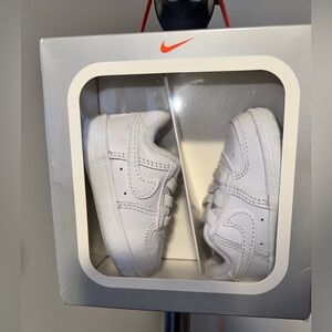 Nike Force 1 Crib White Baby Shoes